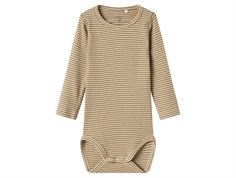Name It bodysuit summer sand with stripes